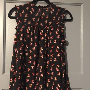 Women’s a.n.a size medium black detailed blouse